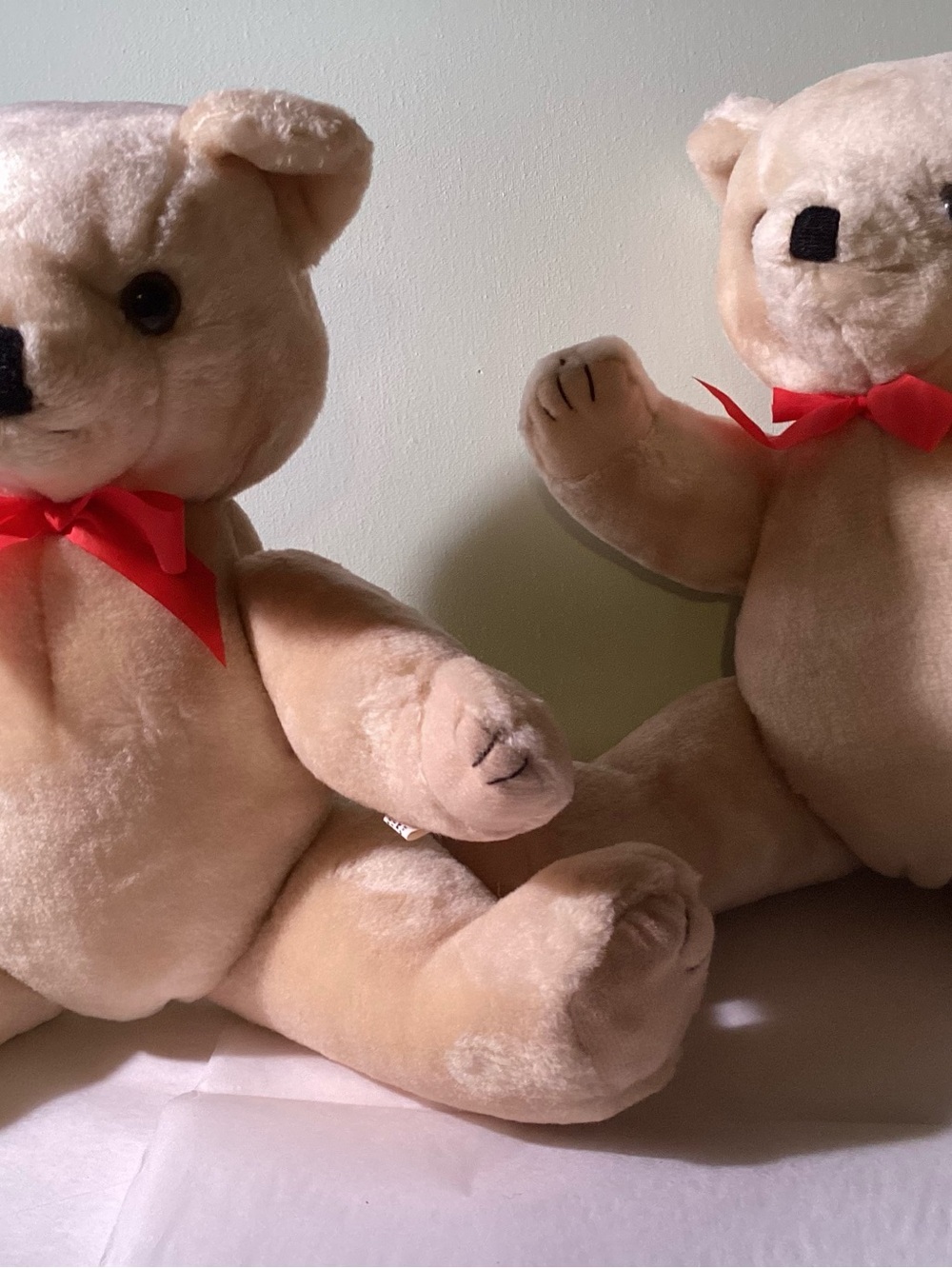 Vintage Jointed 15” Posable Craft Tan Teddy Bear